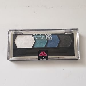 ⭐4/$15 Maybelline EyeStudio Eyeshadow Sapphire Siren